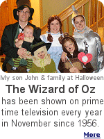 Television turned ''The Wizard of Oz'' from an interesting old movie into something of a secular sacrament. Until color TV in the 1960's, most viewers assumed it was in black & white.